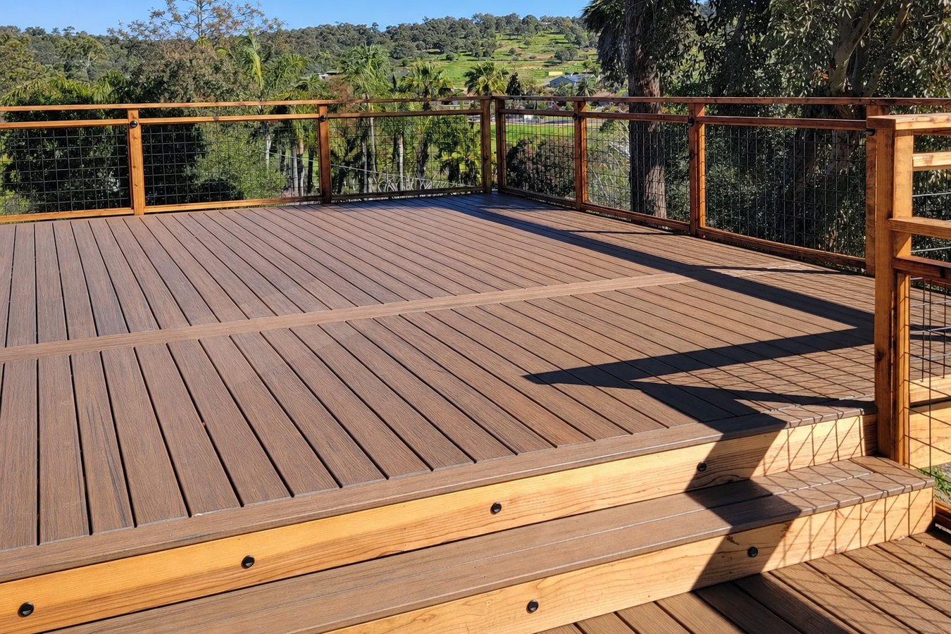 Composite deck installation in Gainesville, FL