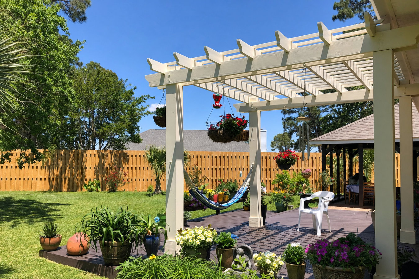 Pergola installation in Gainesville, FL